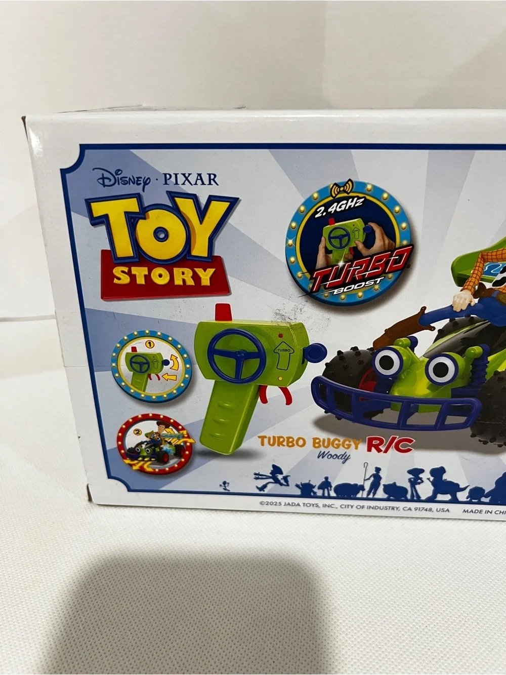 Disney Parks Toy Story Woody Turbo Buggy R/C Ages 4+ Toy For kids